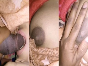 Indian wife gives oral sex to her husband's brother