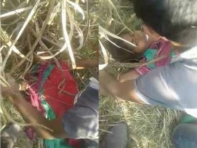 Exclusive video of a country girl having outdoor fun