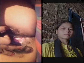 Desi's amateur nude video captures her arousal and pleasure