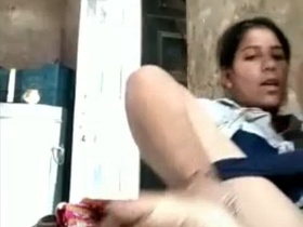 Indian girlfriend gets fucked hard