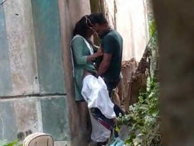 Desi couple's outdoor sex session captured on MMS