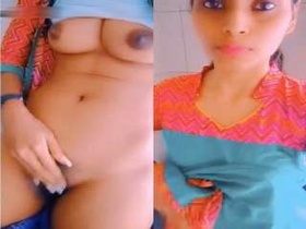 Amateur girl flaunts her body in exclusive video