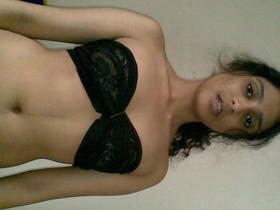 Audio of a hot desi girlfriend giving a blowjob and sucking tits