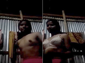 Amateur Indian girl shows off her cute outfits in exclusive video