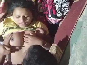 Homemade porn video of village aunty and bhabhi having sex