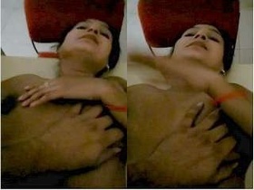 Busty desi girl gets pounded by lover