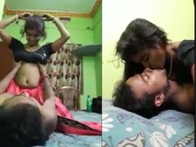 Bengali couple enjoys steamy sex on bed