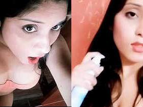 Desi babe gets turned on by sexy expression