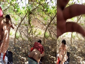 Desi couple has outdoor sex in MMC video