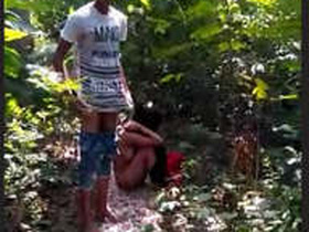 Village residents catch a couple having sex outdoors