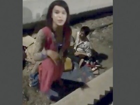 Shamale couple caught on camera having sex with a customer