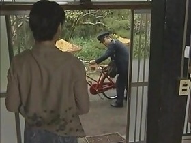 Japanese postman increases housewife's pleasure