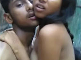 Indian village college student's steamy video