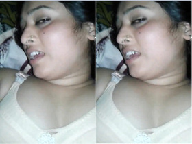 Indian couple indulges in boob pressing and intimate lovemaking in Part 2