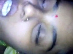 Bhabhi takes on a big cock in this steamy video