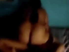 Desi aunt gets down and dirty with her neighbor's boyfriend while her husband is away at work