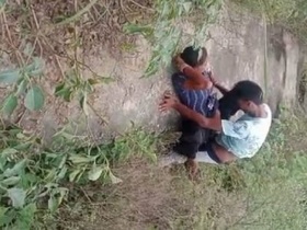 Outdoor sex with Randi and a village boy