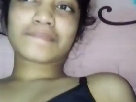 Bhabi from village gets her cute face fucked by her husband