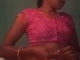 Desi couple shares intimate moments in bedroom