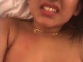 Friends get naughty in hotel room with sexy babe