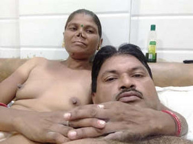 Mature couple records their nude selves in video