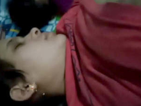 Hubby secretly films his wife's naked sleeping form