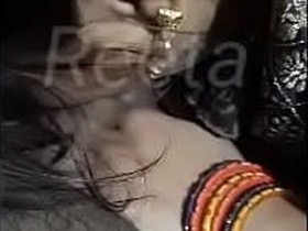 Reetarakesh's boyfriend takes her from behind in this desi porn video