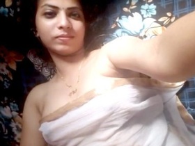 Friend wife in steamy action with her partner