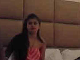 Indian couple checks into a hotel room for some steamy action