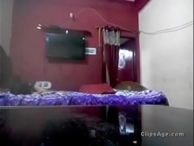 Indian wife moans loudly as she takes her husband's big cock in Hindi audio