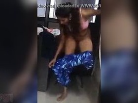 Telugu secretary seductively strips in office and gets fucked