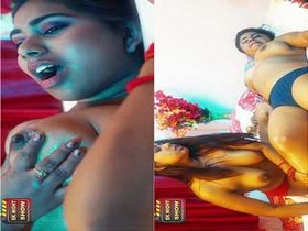 Two women engage in sexual activity with each other