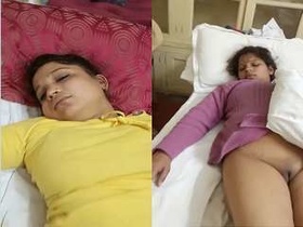 Exclusive video of sleeping girls waking up for pussy recording