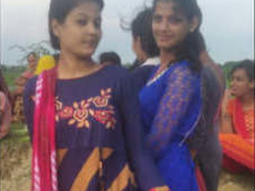 A cute Desi girl in a new video