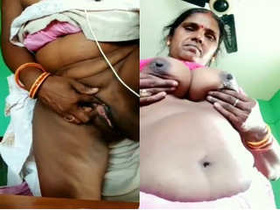 Indian bhabhi flaunts her big boobs and pussy in exclusive video