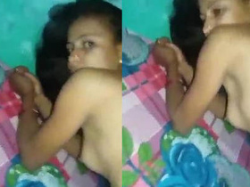 Randi from Desi gets doggy-style fucking in the back