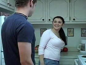 Dana, the curvy maid, gets naughty