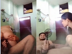 Indian lover gets romantic and rides her partner's dick in exclusive video