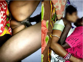 Desi couple's passionate kissing and fucking in amateur video