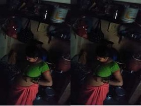 Desi Bhabhi's Exclusive Bathing and Clothes Experience Part 4
