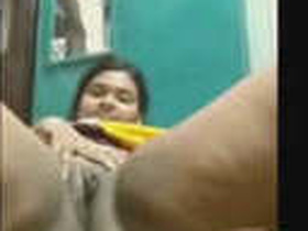 Tanker girl pleasures herself with fingering and toys