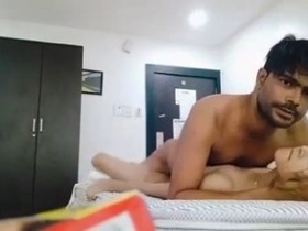 Tamil college girl's sex video with her boyfriend