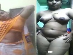 Tamil aunts in bikinis show off their big boobs