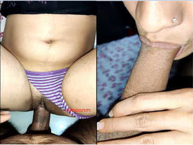 Exclusive video of Poonam Bhabhi getting fucked and sucking cock