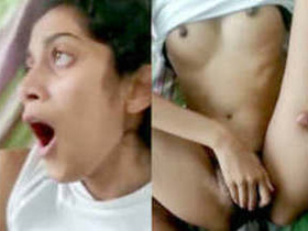 Desi girl gets roughed up and moans in pain during sex
