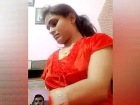 Desi cutie gets naughty on camera for phone sex