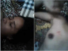 Exclusive Tamil bhabhi gives a shy blowjob