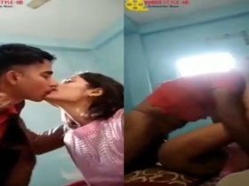 Tamil real sex video with hot kisses and blowjob
