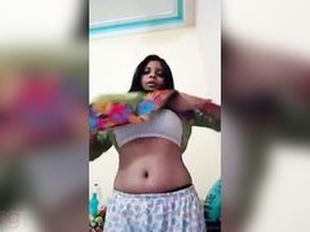 Watch a hot Desi girl show off her big boobs in the movie Boob Show