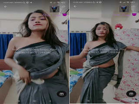 Exclusive amateur video of horny Desi bhabhi tangoing